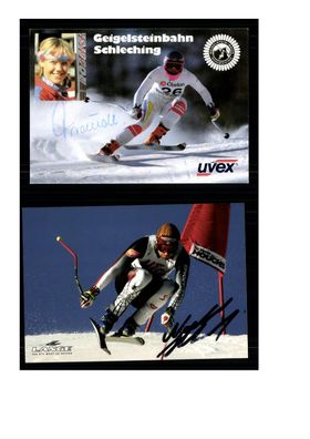 12 Autogrammkarten Ski Alpin Original Signiert ## K 866