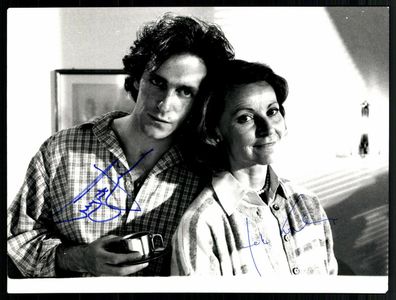 Gerlinde Locker und August Zirner Original Pressefoto Original Sign## G 10932