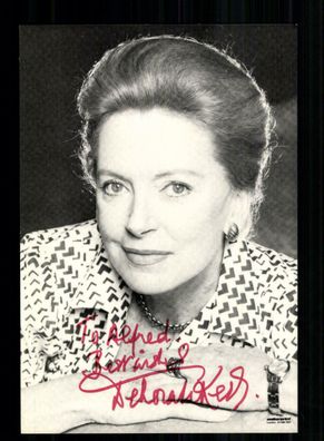 Deborah Kerr Autogrammkarte Original Signiert ## BC 162027