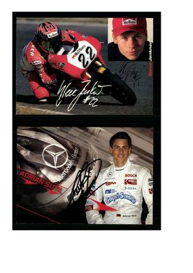 12 Autogrammkarten Motorsport Original Signiert ## K 1101