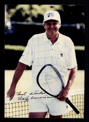 Roy Emerson Foto Original Signiert Tennis ## BC G 26586