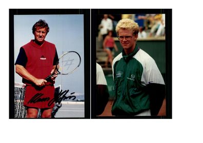 12 Fotos Tennis Original Signiert ## K 1173