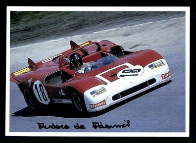 Andrea de Adamich Foto Original Signiert Formel 1 Fahrer 1968-1973 ## BC G 27565