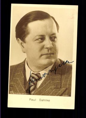 Paul Dahlke Autogrammkarte Original Signiert ## BC 166490