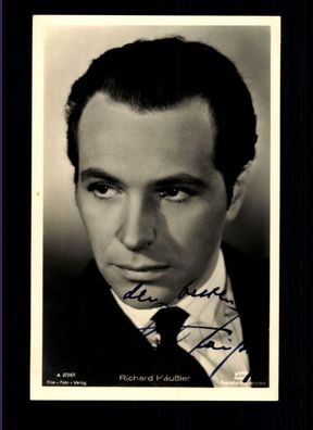 Richard Häußler Film Foto Verlag Autogrammkarte Original Signiert ## BC 55003