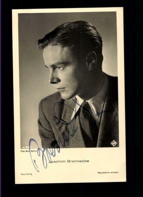 Joachim Brennecke ROSS Autogrammkarte Original Signiert ## BC 54939
