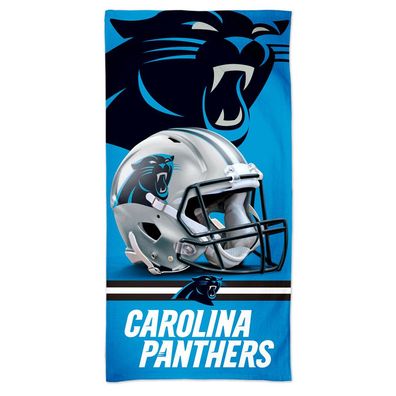 NFL Handtuch Carolina Panthers Spectra Beach Towel Strandtuch 150x75cm
