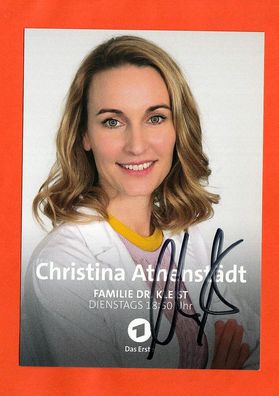 Christina Athenstädt ( Dr. Kleist ) - persönlich signiert (2)