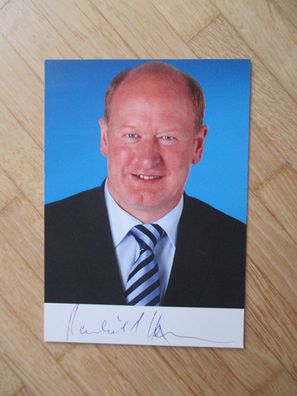 Niedersachsen Minister CDU Reinhold Hilbers - handsigniertes Autogramm!!