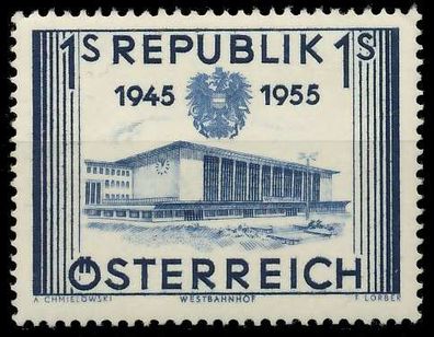 Österreich 1955 Nr 1013 postfrisch X1F5602