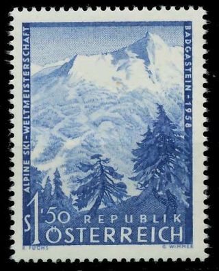 Österreich 1958 Nr 1040 postfrisch X1F5696