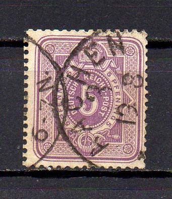 D. Reich 1880, Mi. Nr. 0040 / 40, 5 Pfennig, gestempelt Aachen #04036