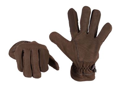 Jagd - Outdoorhandschuhe Handschuhe gefüttert mit Schießfinger M und XXL braun