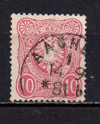 D. Reich 1880, Mi. Nr. 0041 / 41 - 10 Pfennig, gestempelt Aachen 14.9.81 #04077