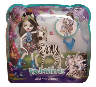 Mattel Enchantimals FKY75 Themenpack Zelena Zebra, Spiel