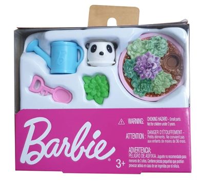 Mattel Barbie GHL82 Zubehör-Set Thema Garten und Pflanzen
