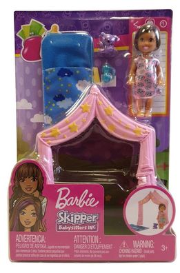 Barbie FXG97 Skipper Babysitters Inc. Schlafenszeit-Spielset mit Kleinkind-Puppe