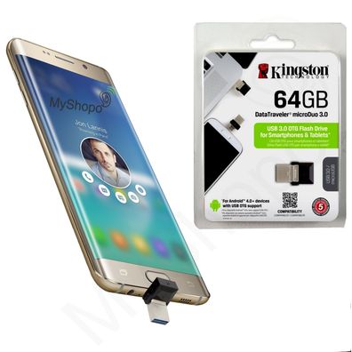 64GB OTG Kingston Für Xgody XR Speicherstick OTG MICRO auf USB
