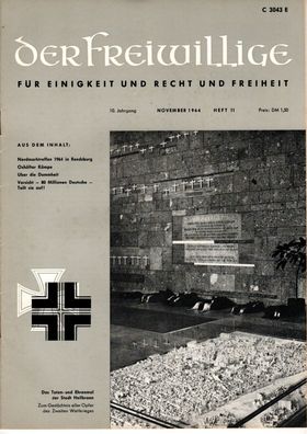 Der Freiwillige Heft 11 1964