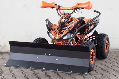 Kinderquad ATV mit Schneeschieber Schneeschild aufgebaut 100cm Speedy 3G8 RS