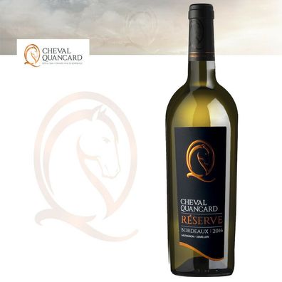 Wein Bordeaux Cheval Quancard Reserve Blanc (€19,87/ L.) Inhalt 750 ml 1 Flasche