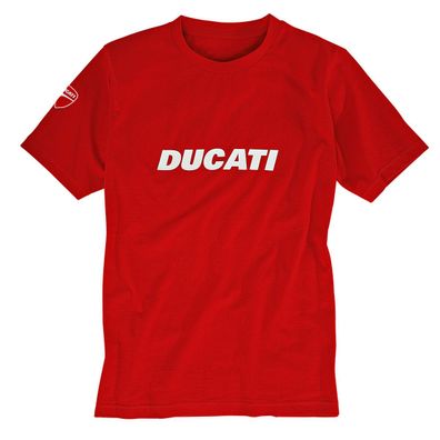 Ducati T-Shirt Ducatiana 2 rot Logo Shirt NEU original