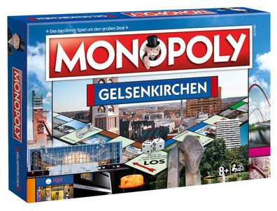 Monopoly Gelsenkirchen Stadt City Edition Gesellschaftsspiel Brettspiel Spiel