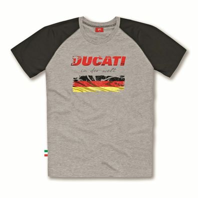Ducati T-Shirt Flag Germany Flagge Deutschland Shirt NEU original