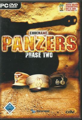 Codename: Panzers - Phase Two (PC, 2005, DVD-Box) komplett, sehr guter Zustand