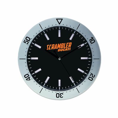 Original DUCATI Scrambler Wanduhr Compass SCR Uhr NEU Wall Clock
