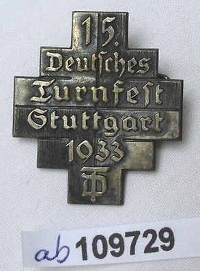 Sport Abzeichen 15. Deutsches Turnfest Stuttgart 1933