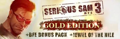 Serious Sam 3 - BFE - Gold Edition (PC, Nur Steam Key Download Code) Keine DVD
