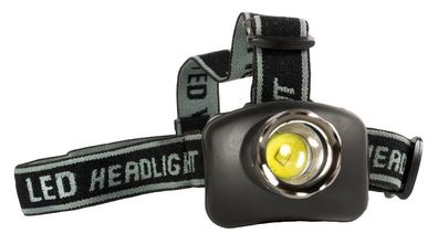 LED-Stirnlampe Camelion, 3W LED, 4 Funktionen, fokussierbar, inkl. Batterien