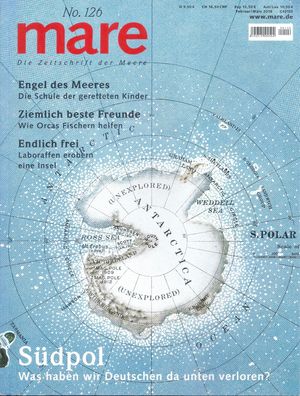 mare - Die Zeitschrift der Meere Nr. 126 Februar/ März 2018 Südpol