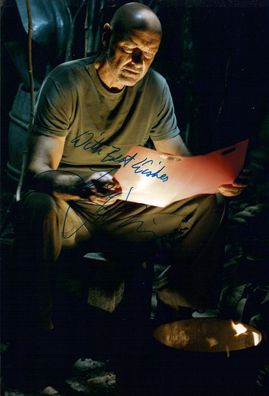 Original Autogramm John Locke Terry O’Quinn Lost auf Großfoto (COA)