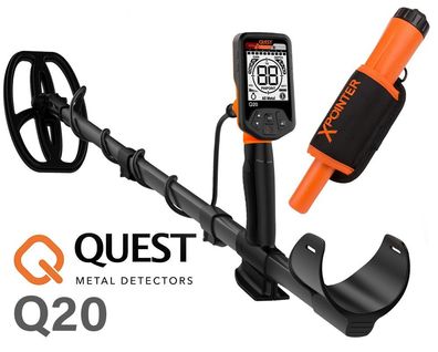 Quest Q20 Metalldetektor + XPointer Pinpointer