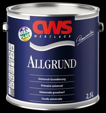CWS Wertlack Allgrund 2,5 Liter