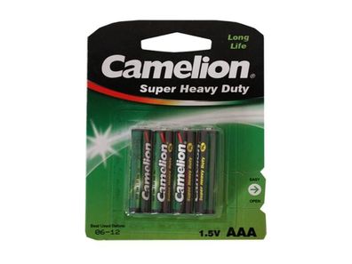 Batterie Camelion R03 Micro AAA (4 St.)