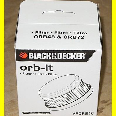 Black & Decker Filter VFORB10 für Orb-it ORB48 und ORB72