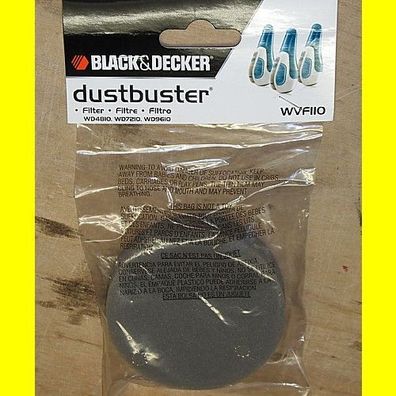 Black & Decker Filter WVF110 für Nass-Trocken-Sauger WD4810 - WD7210 - WD9610