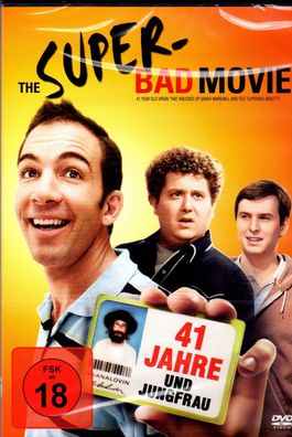DVD -- The Super Bad Movie - 41 Jahre und Jungfrau -- Komödie FSK 18