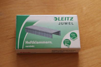 Heftklammern Leitz Juwel, 4mm; 1000 Stück