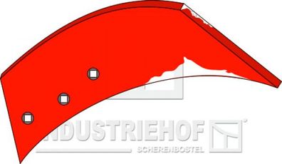 Einlegeblech - links 34.0183-H6 zu Plugkörper Typ H6 (Kuhn)