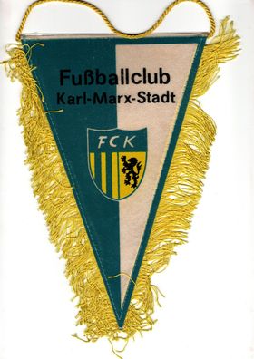 DDR Wimpel FCK Fußballclub Karl - Marx - Stadt