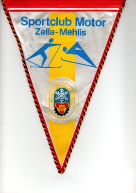 DDR Wimpel Sportclub Motor Zella Mehlis