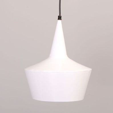 Hängeleuchte JACK Fabrik-Design Industrie-Style weiß Pendelleuchte Deckenlampe