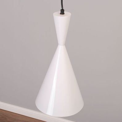 Hängeleuchte JAMIE Fabrik-Design Industrie-Style weiß Pendelleuchte Deckenlampe