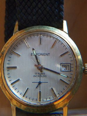 Herren Armbanduhr Exponent 17 Rubis Incabloc/ Handaufzug (Analog)