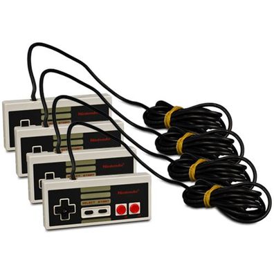 4 Original NES Nintendo Controller - TOP Zustand #4