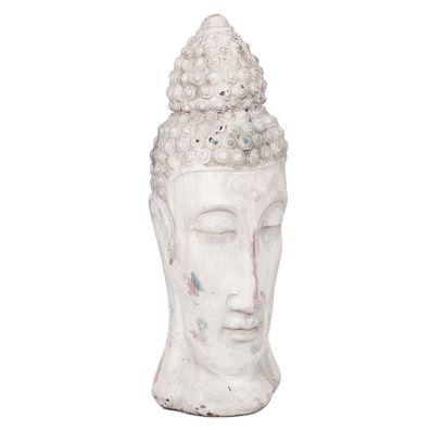 Buddha Kopf H30cm Zement Dekoration Figur Skulptur Thai Feng Shui Dekofigur